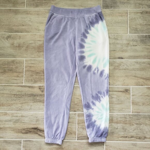 WildFox Spun Tie Dye Tapered Sweat Joggers Pants S - Picture 1 of 7